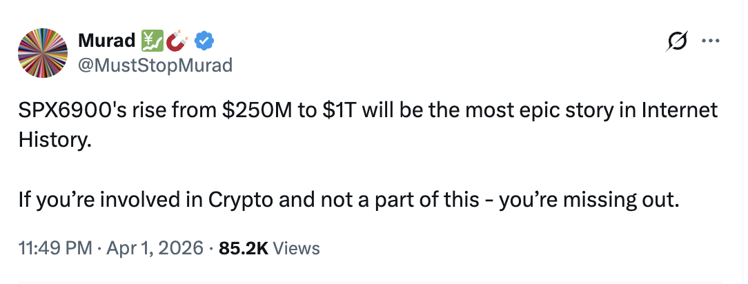 马哈茂多夫巨亏6000万仍押注迷因币暴增