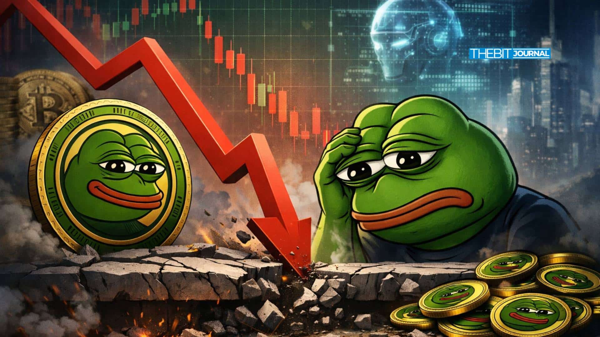 PEPE 2026前景黯淡：支撑弱化与看跌结构主导