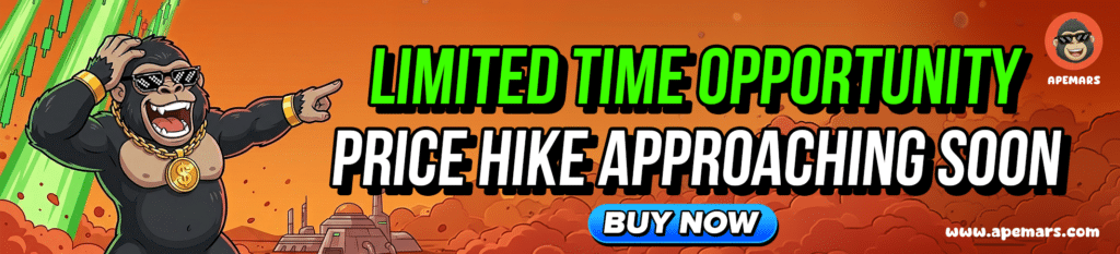 APEMARS预售第16阶段：百倍币机会的早期布局窗口