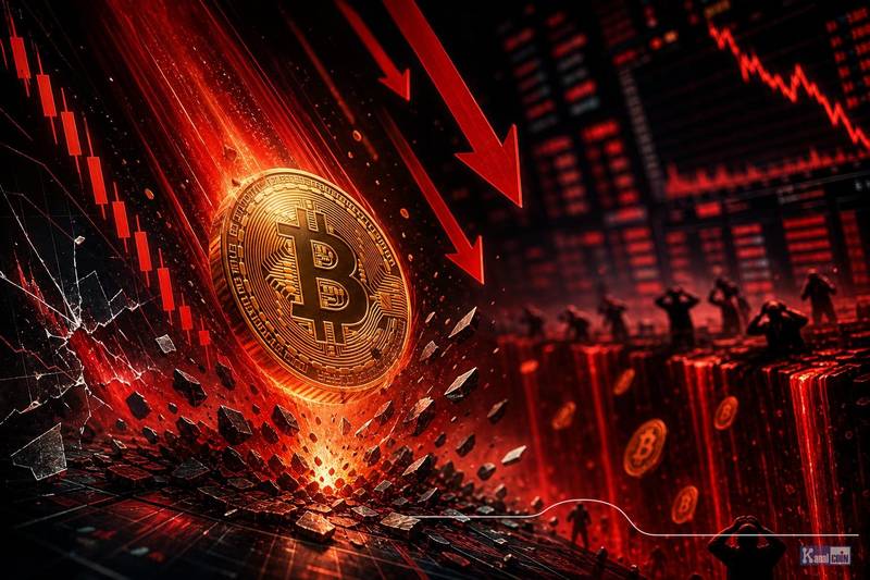 比特币暴跌引5.8亿美元强平，市场进入清算震荡期