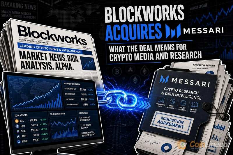 Blockworks并购Messari：加密信息生态迎来重大整合