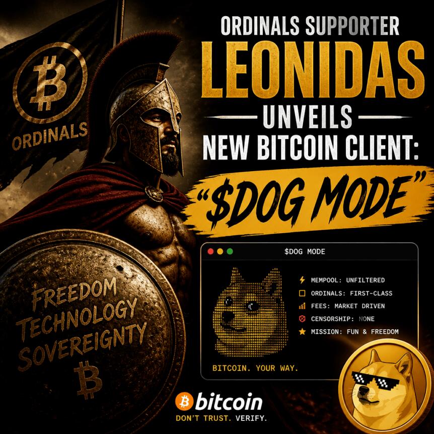 比特币$DOG模式引爆争议：开源客户端挑战核心规则