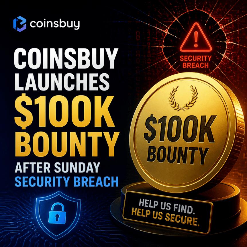 Coinsbuy遭黑客攻击致超790万美元资产被盗