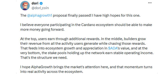 Cardano PRIME提案获批：1.2亿ADA释放，生态治理再升级